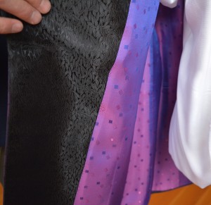Montopoli Custom Purple Tux Lining